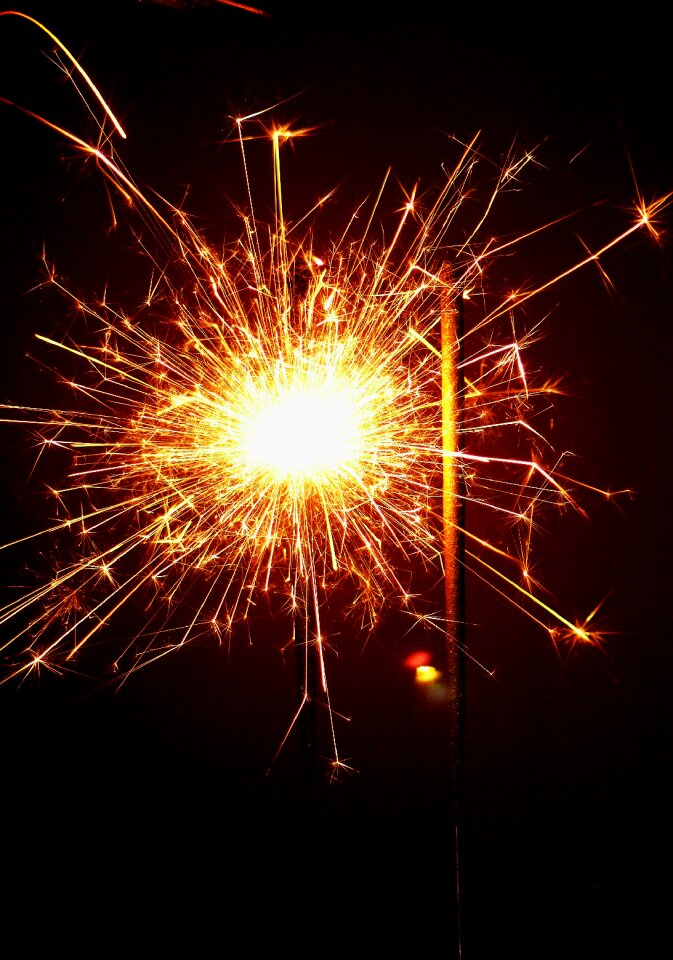 Fireworks greeting congratulations photo