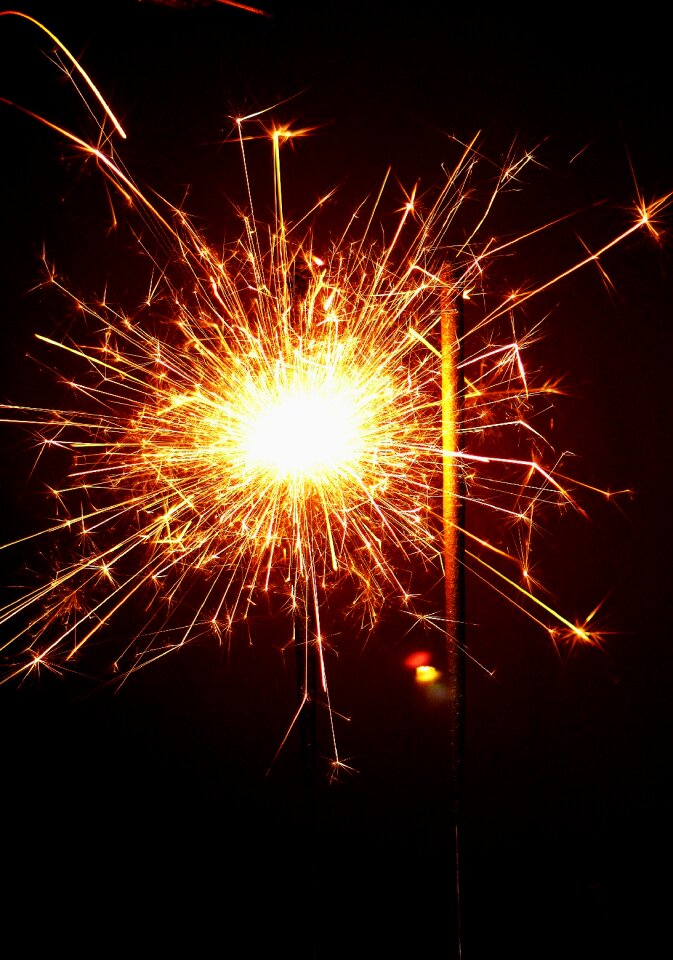 Fireworks greeting congratulations