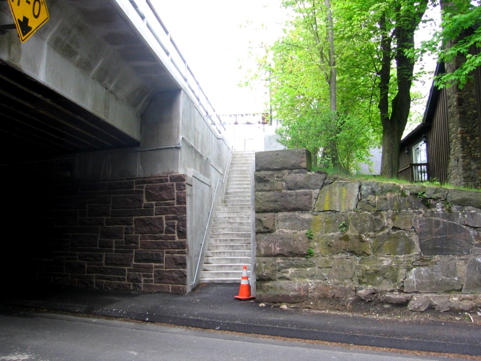 Rowayton station south stairwell 165