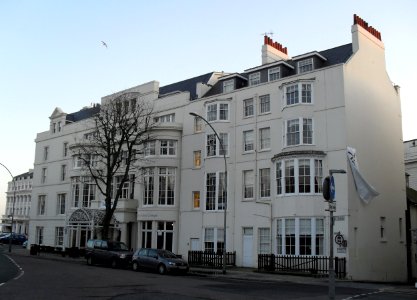 Royal York Buildings (Youth Hostel), Old Steine, Brighton (NHLE Code 1380677) (February 2010)