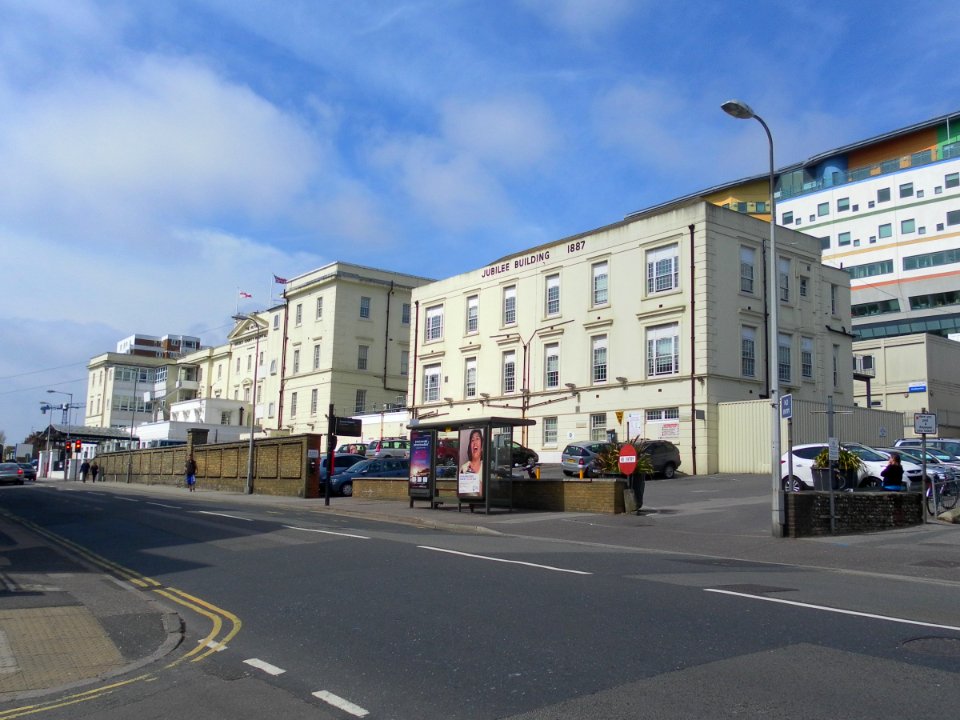 Royal Sussex County Hospital, Eastern Road, Kemptown, Brighton (Main Buildings) (April 2013) (3)
