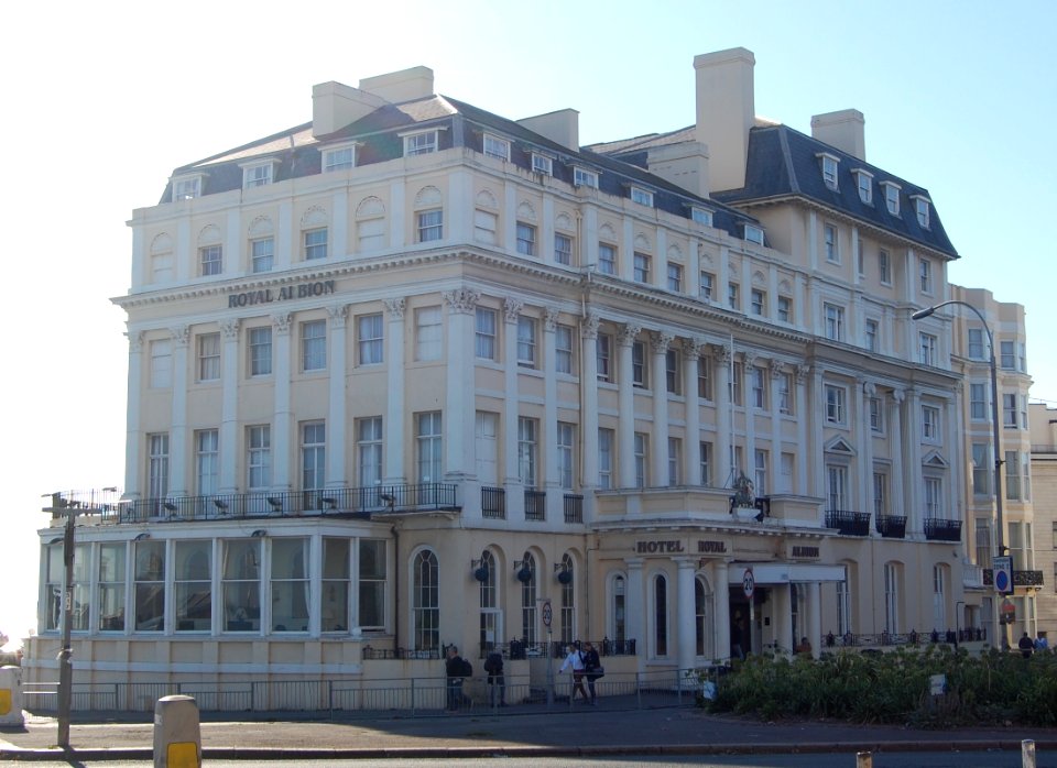 Royal Albion Hotel, Grand Junction Road, Brighton (NHLE Code 1043666) (September 2018)