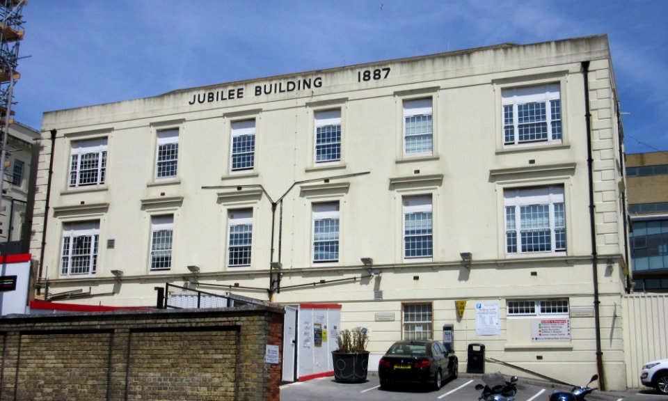 Royal Sussex County Hospital, Eastern Road, Kemptown, Brighton (Jubilee Building) (July 2015)