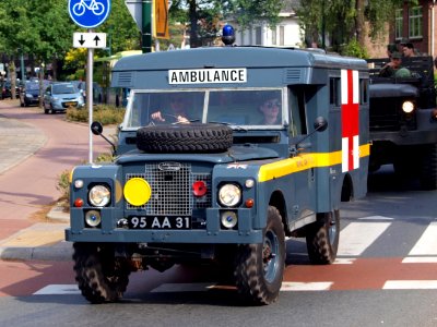 Royal Air Force Land Rover Ambulance, Bridgehead 2011 pic1