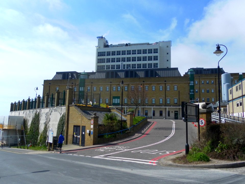 Royal Sussex County Hospital, Eastern Road, Kemptown, Brighton (Accident and Emergency Department) (April 2013)