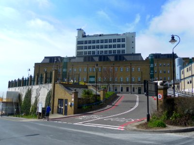 Royal Sussex County Hospital, Eastern Road, Kemptown, Brighton (Accident and Emergency Department) (April 2013)