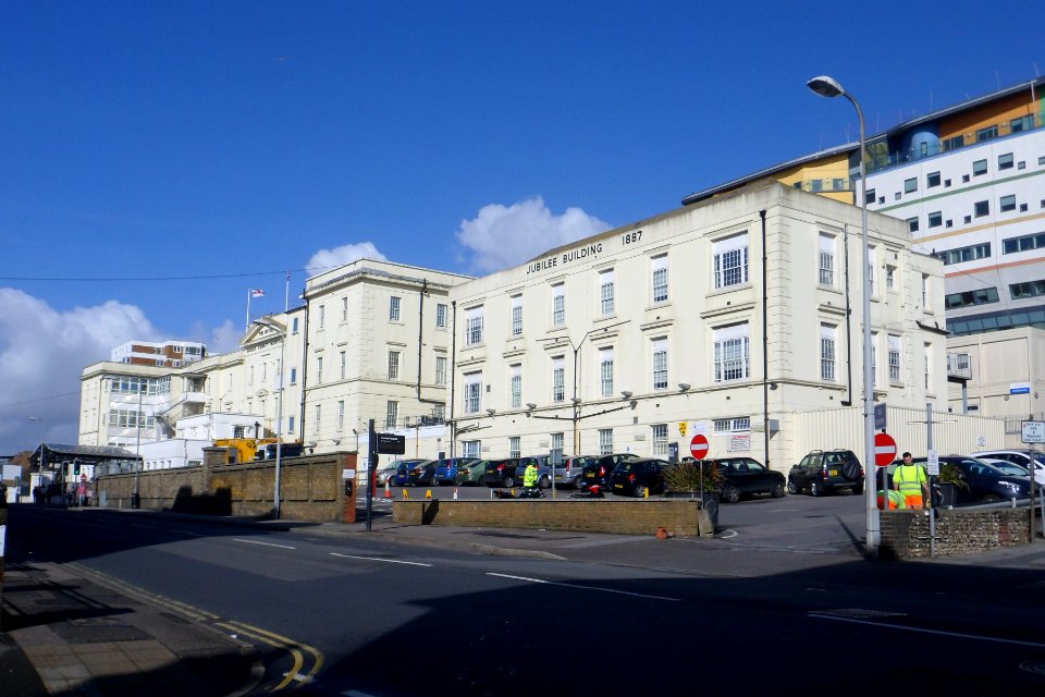 Royal Sussex County Hospital, Eastern Road, Kemptown, Brighton (Main Buildings) (February 2014) (4)