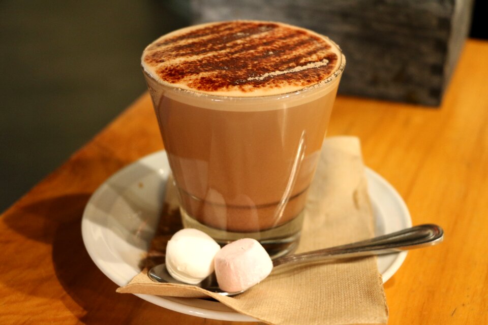 Coffee beverage brown