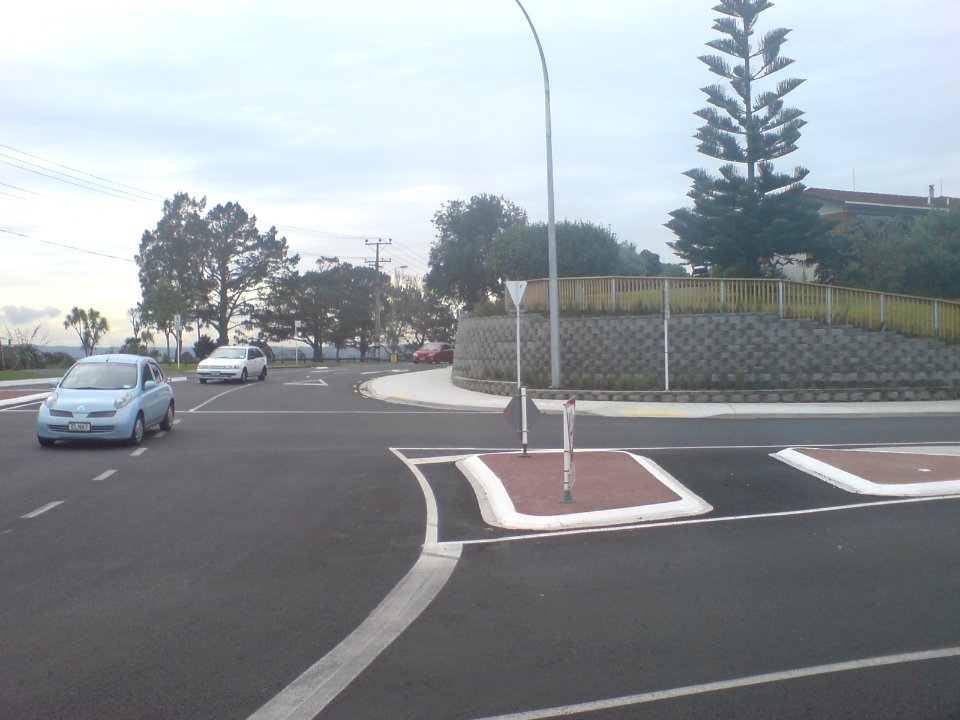 Royal Road Roundabout Retaining Wall