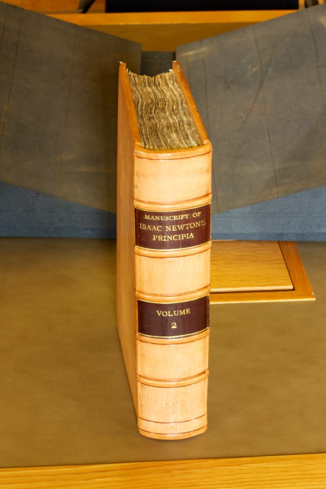 Royal Society - Isaac Newton’s Philosophiae Naturalis Principia Mathematica manuscript