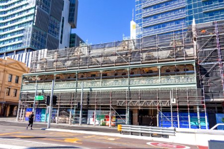 Royal Hotel renovation, March 2018