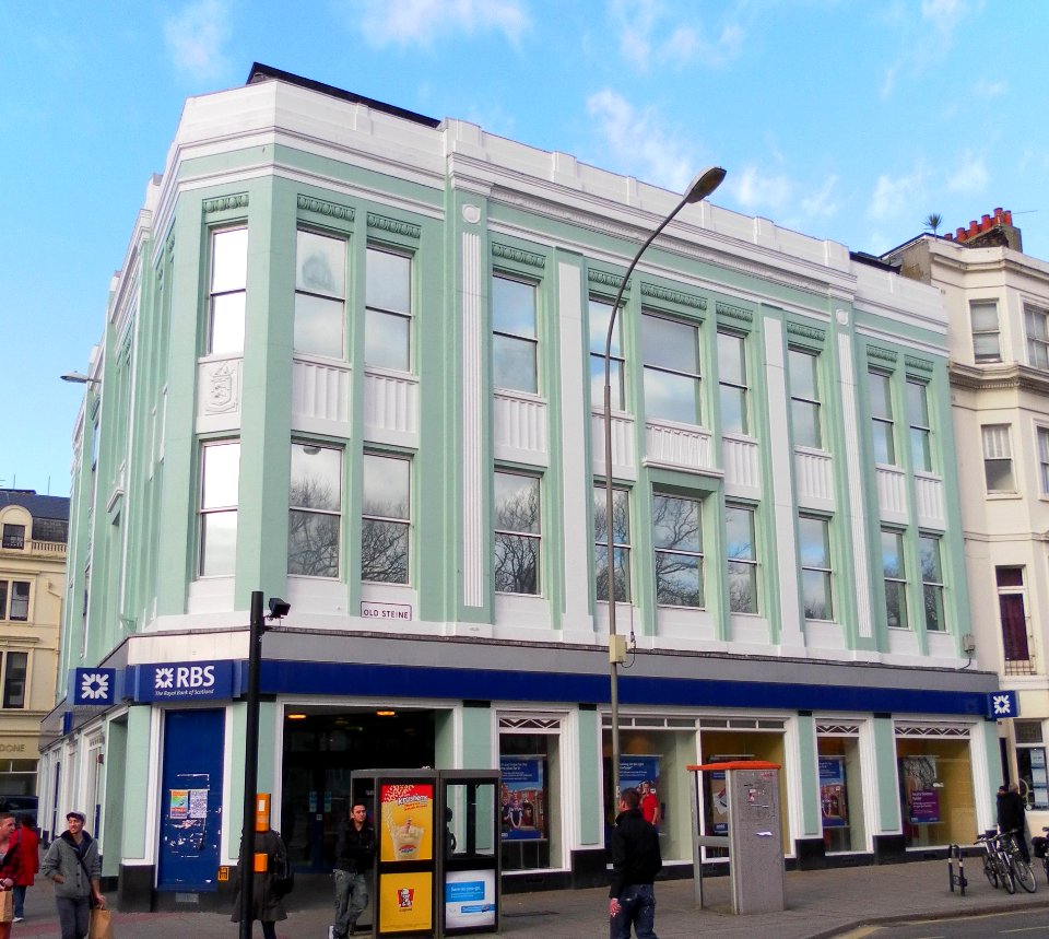 Royal Bank of Scotland, Castle Square, Brighton (January 2012)