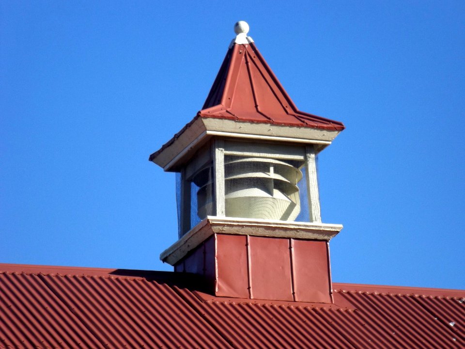 Rooftop ventilator, Ipswich Mental Hospital
