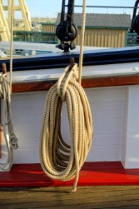Ropes, C.A. Thayer (ship, 1895) - Hyde Street Pier - San Francisco, CA - DSC02163
