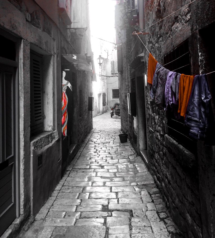 Rovinj Street Red Lady (188139441)