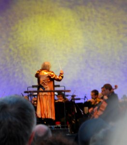 Royal Liverpool Philharmonic Orchestra in the On the Waterfront Event - Conductor Carl Davis