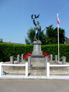 Roquetoire (Pas-de-Calais, Fr) 14 juillet 2013, 00 monument aux morts