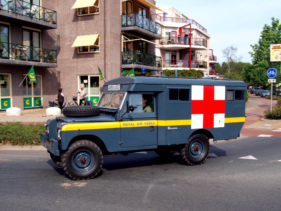 Royal Air Force Land Rover Ambulance, Bridgehead 2011 pic2
