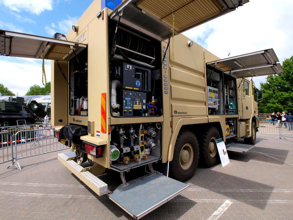 Royal Netherlands Air Force Mercedes Actros 2965 Rosenbauer The Bull photo3