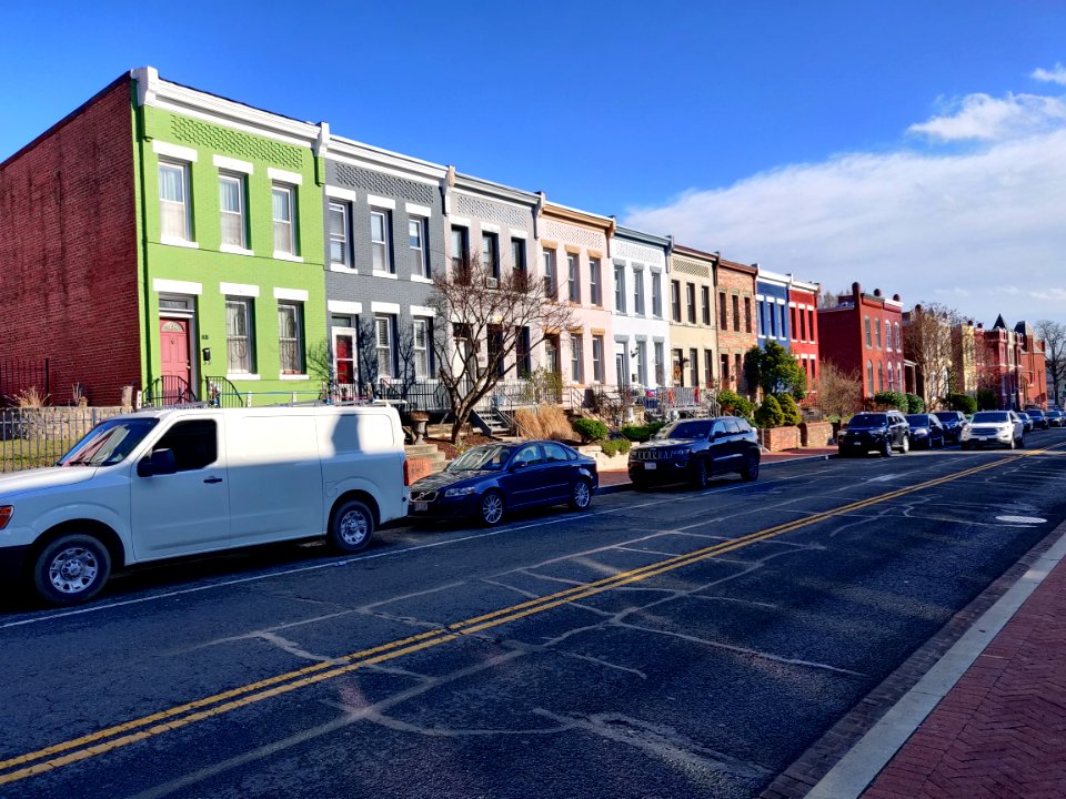 Row Houses, Washington DC photo