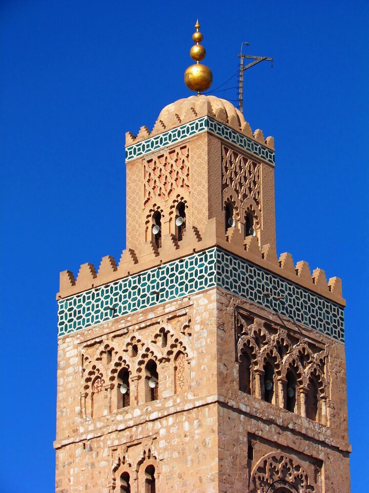 Mosque religious monuments koutoubia