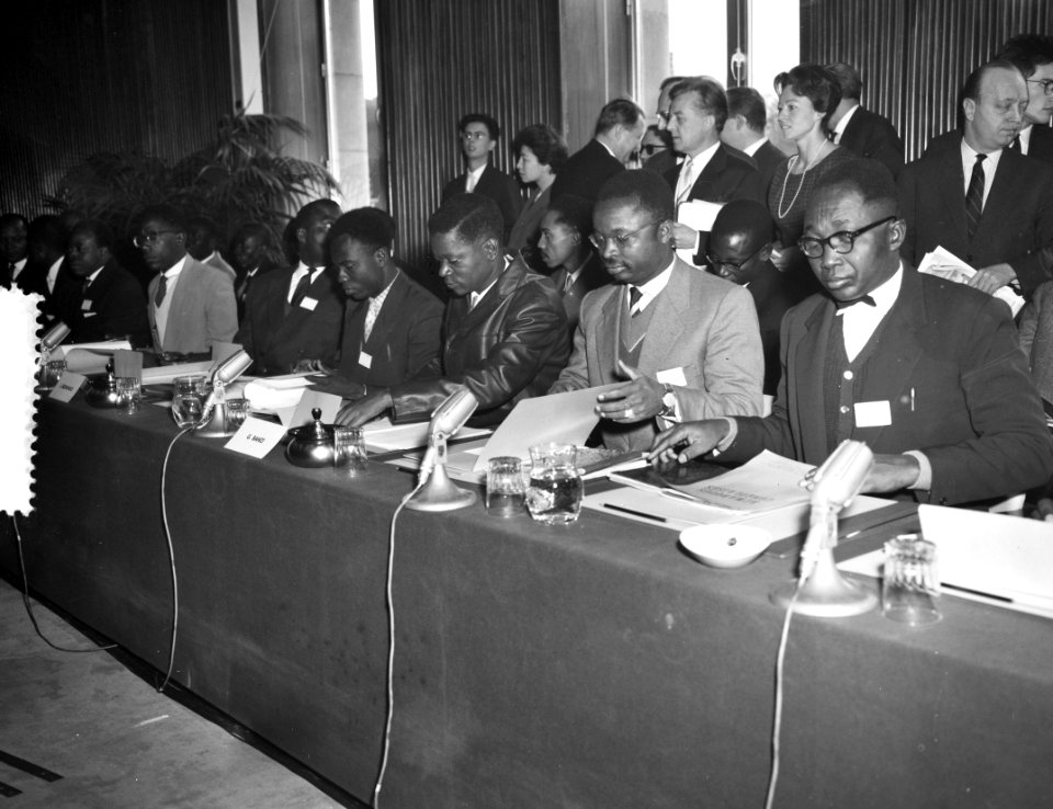 Ronde Tafel Conferentie te Brussel Congo, Bestanddeelnr 910-9596