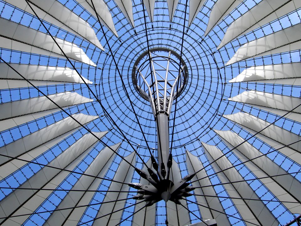 Roof of the Sony Center photo3