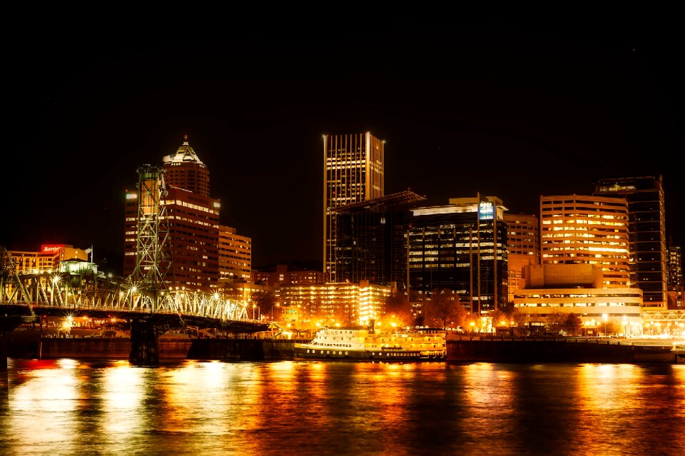 City urban skyline