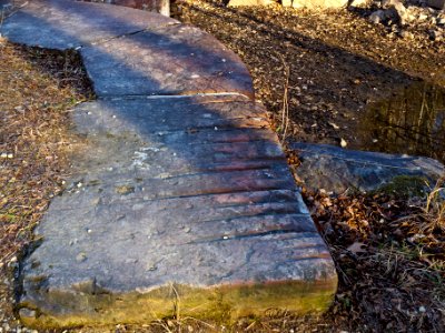 Rope Burns on Canal Lock