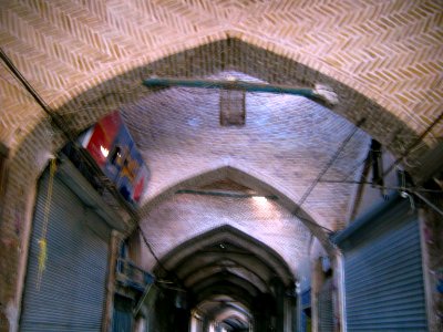 Roofed Bazaar of Nishapur (Bazaar e Sarpushideh-souq)-roof 01