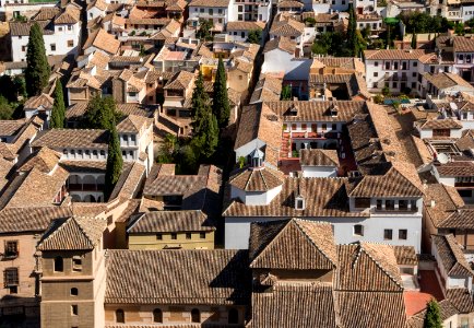 Roofs Albayzin Granada Spain photo