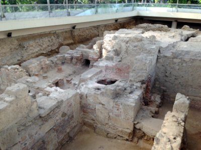 Roman baths in Athens