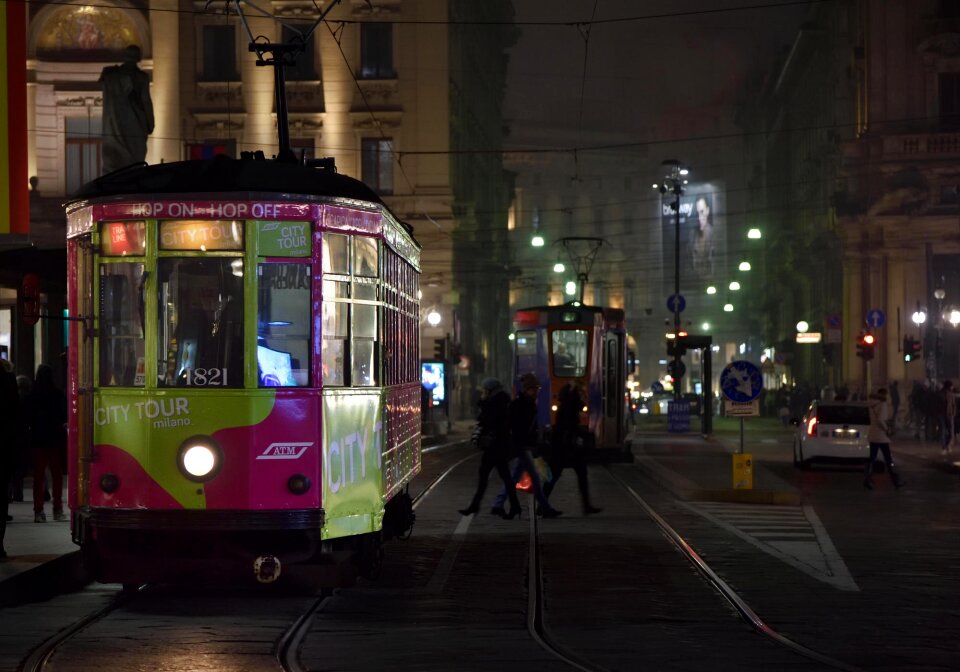 People trip transport