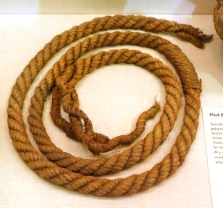 Rope, Luxor, Deir el-Bahari, New Kingdom, Dynasty 18, reign of Hatshepsut, c. 1503-1473 BC, palm fiber - Oriental Institute Museum, University of Chicago - DSC07919