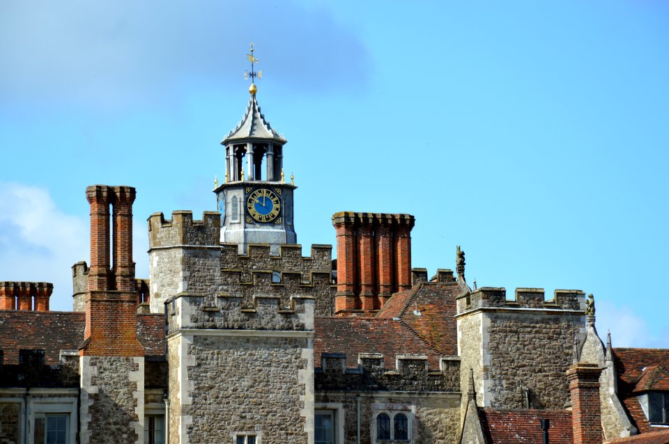 Roofs of Knole House (detail) from the northeast