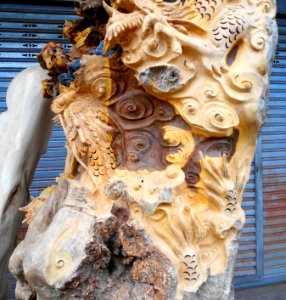 Root carving in Haikou 02 photo