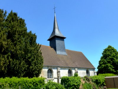 Romilly-la-Puthenaye (Eure, Fr) église Saint-Aubin de La Puthenaye (02)