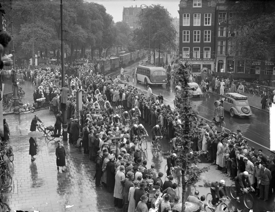 Ronde van Nederland , start Westermarkt, Bestanddeelnr 903-9782