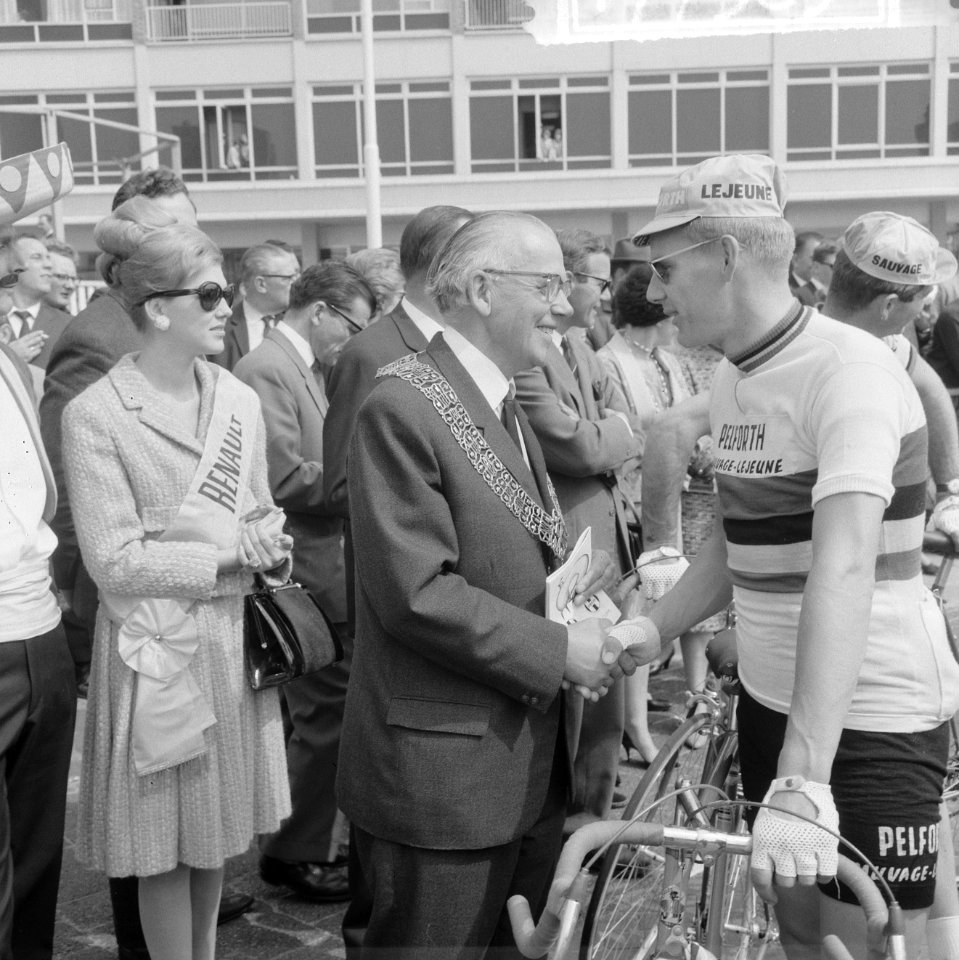 Ronde van Nederland, start te Amstelveen, Jan Janssen, Bestanddeelnr 917-7569