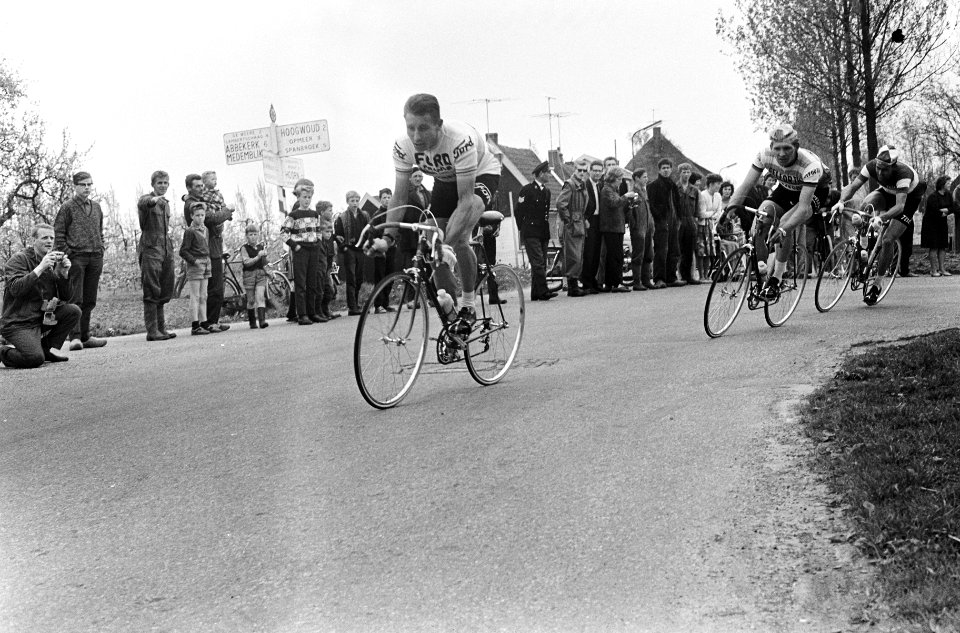 Ronde van Nederland, Anquetil deed in Aartswoud een uitlooppoging, Bestanddeelnr 917-7616