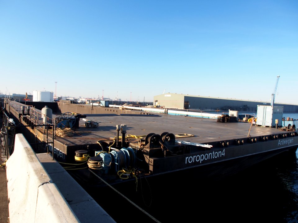 RoRoPonton4, Port of Antwerp