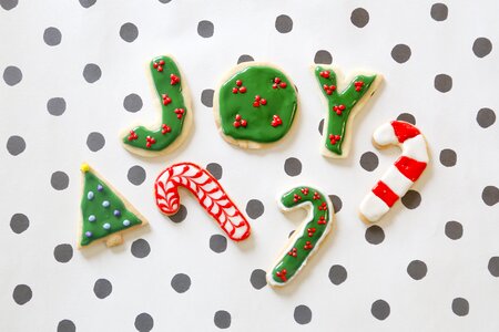 Cookies joy sugar cookies photo