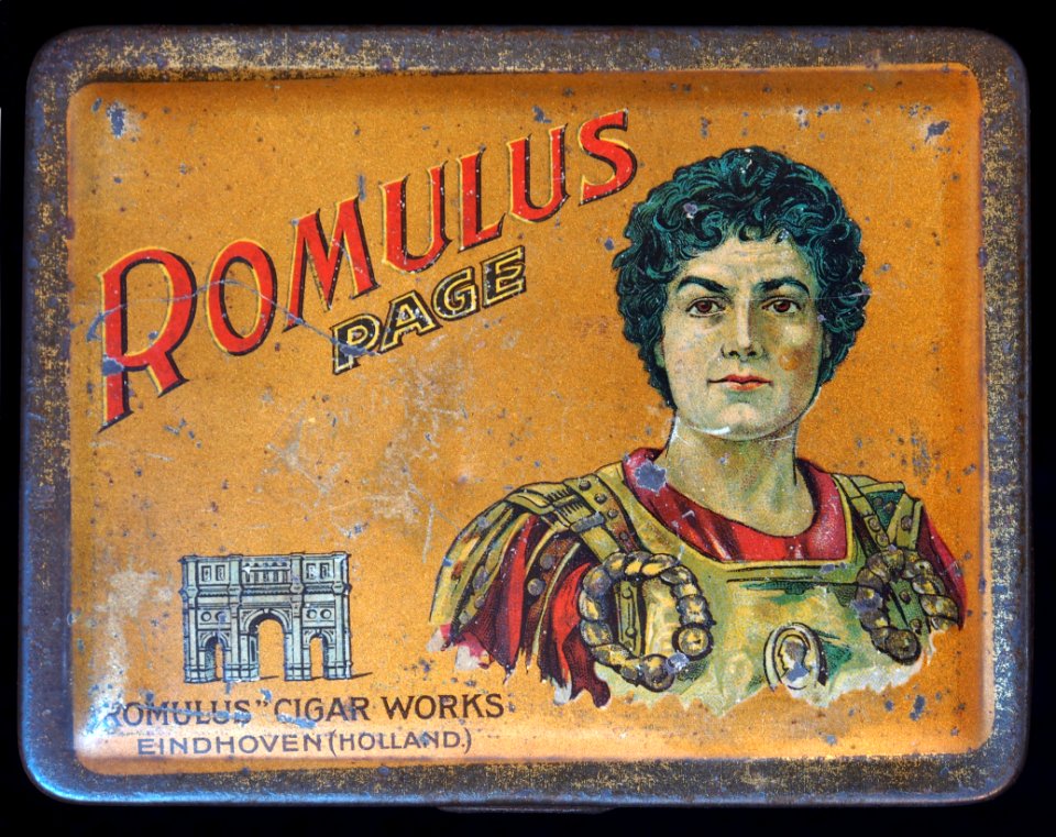 Romulus Page sigarenblikje