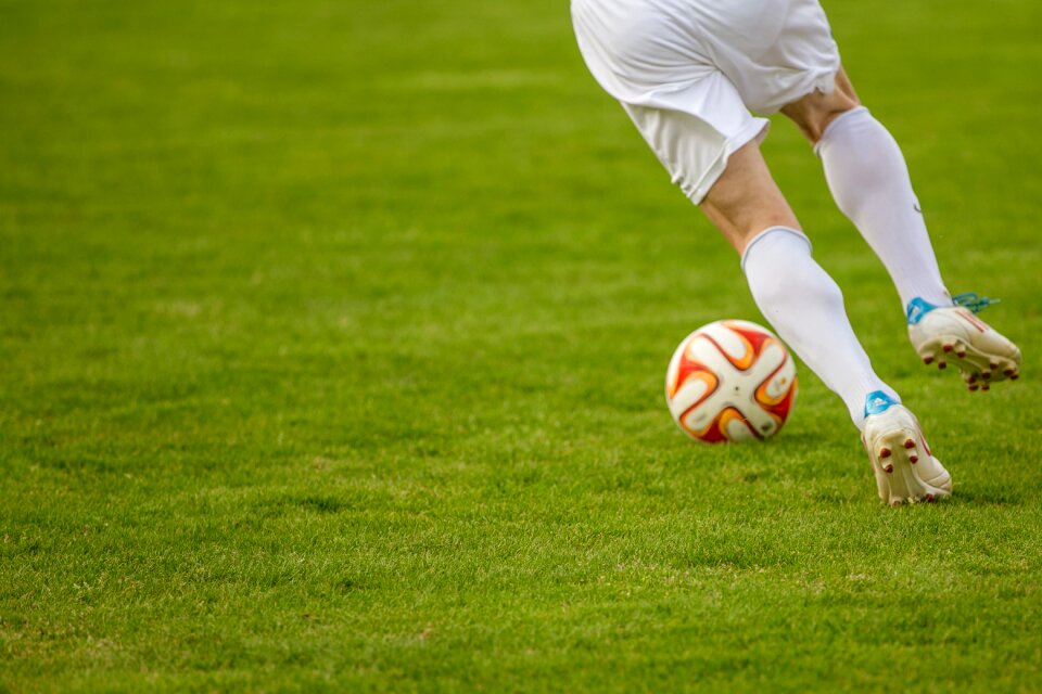 Sport footballers ball sports photo