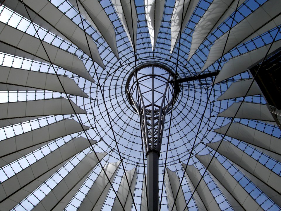 Roof of the Sony Center photo5