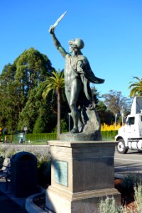 Roman Gladiator by Guillaume (Willem) Geefs, 1881 - De Young Museum, Golden Gate Park - DSC00137