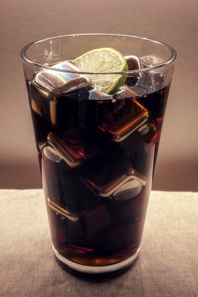 Romulan Cola taller glass