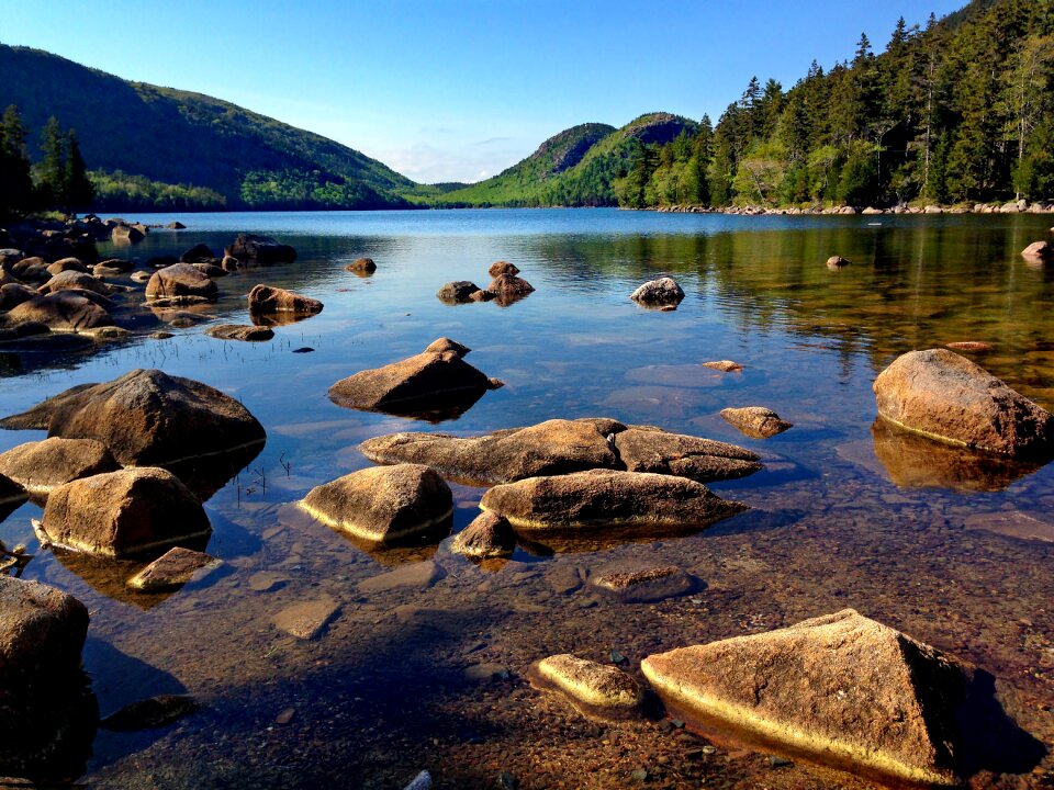 Scenic nature water
