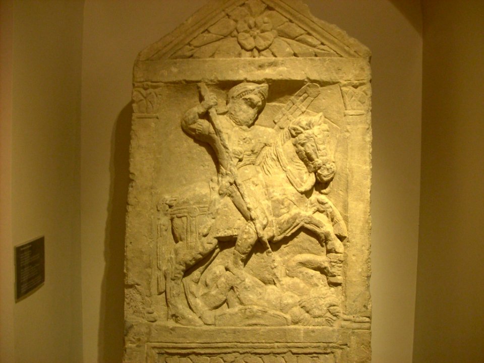 Roman gravestone, Corinium Museum