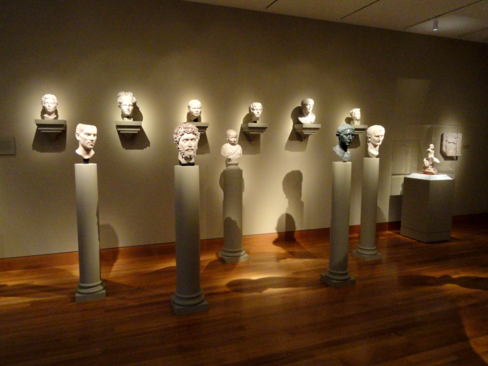 Roman busts - Cleveland Museum of Art - DSC08287